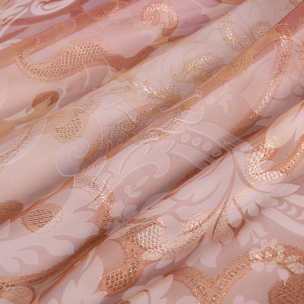 Polyester Organza Printed Fabric