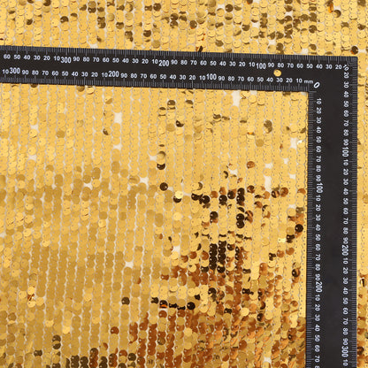 Polyester Gold Sequin Fabric