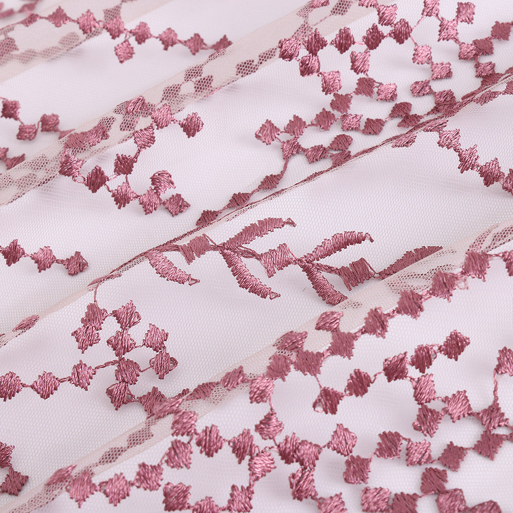 Polyester Embroidery Fabric