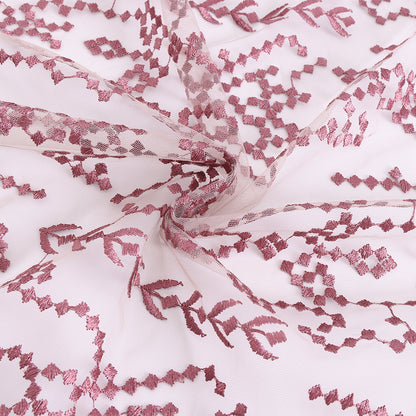 Polyester Embroidery Fabric