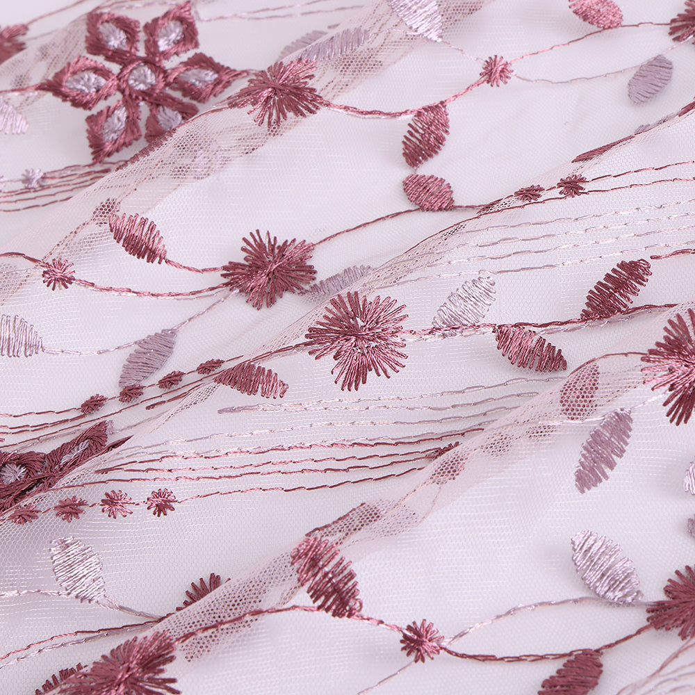 Polyester Embroidery Fabric