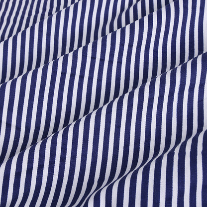 Cotton Spandex Stripes Pattern Printed Fabric