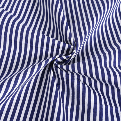 Cotton Spandex Stripes Pattern Printed Fabric