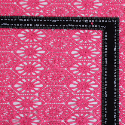 Polyester Crochet Fabric