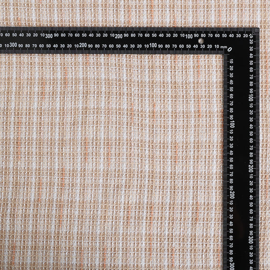 Cotton Polyester Tweed Fabric