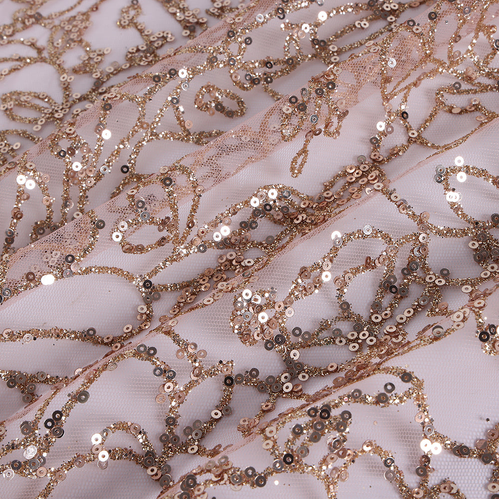 Polyester Sequin Fabric