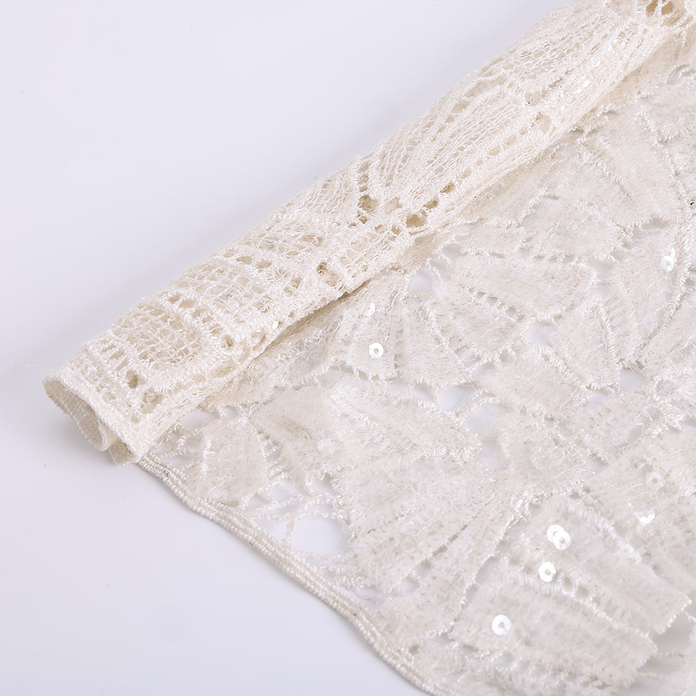 Lace Fabric with Sequin