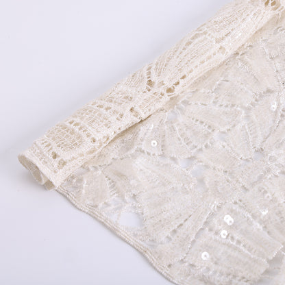 Lace Fabric with Sequin