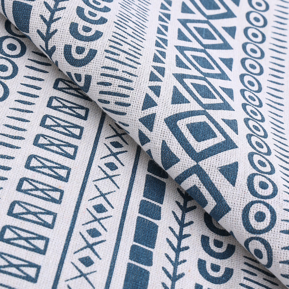 Cotton Linen Printed Fabric