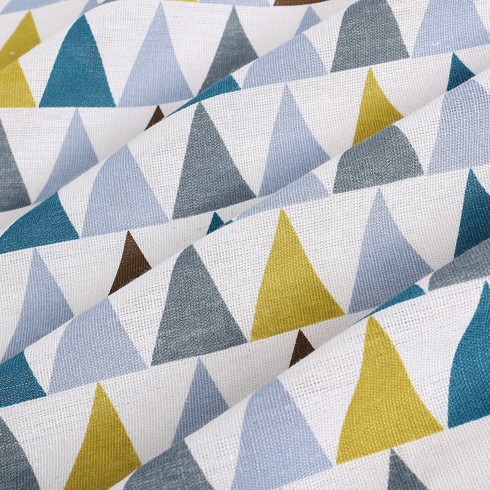 Cotton Linen Printed Fabric