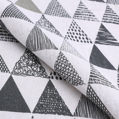 Cotton Linen Printed Fabric