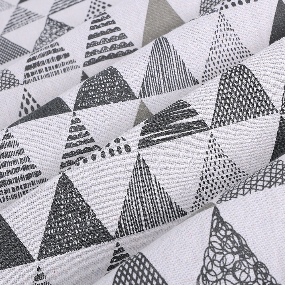 Cotton Linen Printed Fabric