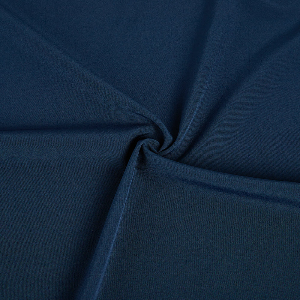 Polyester Spandex Plain Fabric