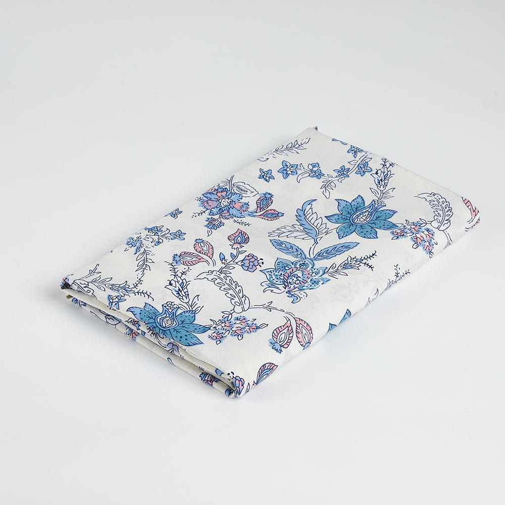 Rayon Flower Pattern Printed Fabric