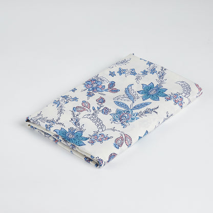 Rayon Flower Pattern Printed Fabric