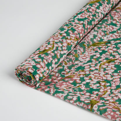 Polyester Flower Pattern Chiffon Fabric