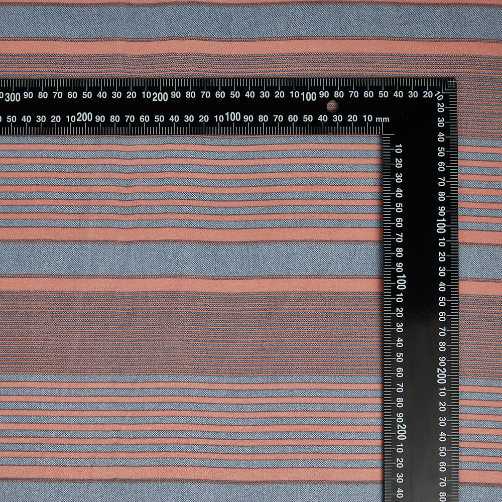 Polyester Stripes Pattern Chiffon Fabric