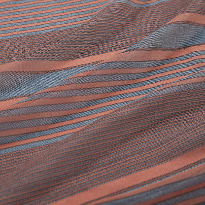 Polyester Stripes Pattern Chiffon Fabric