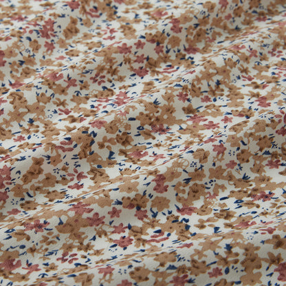 Polyester Flower Pattern Chiffon Fabric