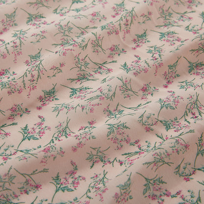 Polyester Flower Pattern Chiffon Fabric