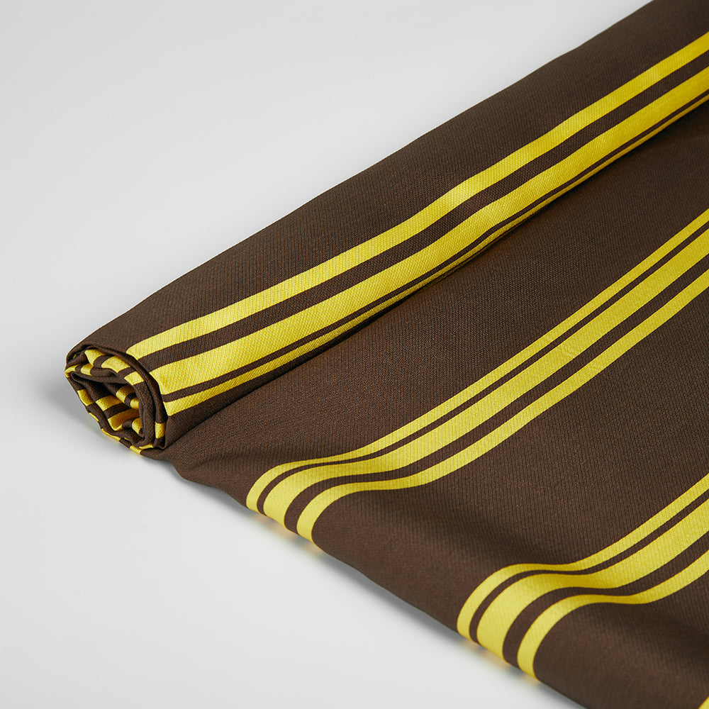 Polyester Stripes Pattern Printed Fabric