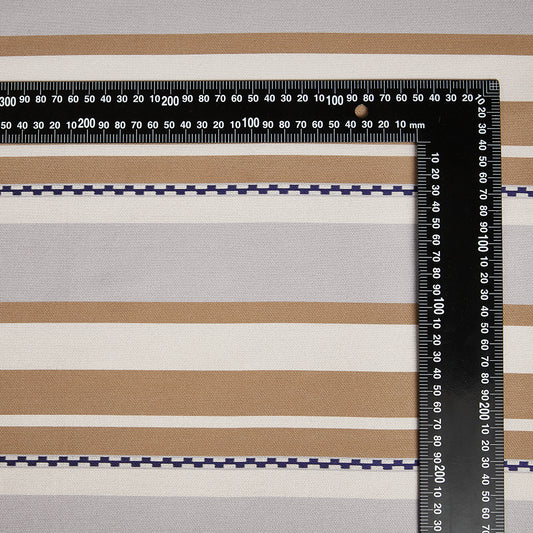 Polyester Stripes Pattern Printed Fabric