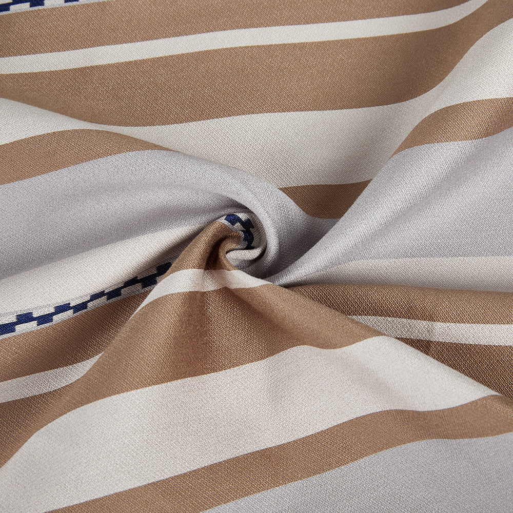 Polyester Stripes Pattern Printed Fabric