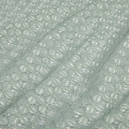 Nylon Flower Pattern Lace Fabric