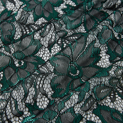 Nylon Flower Pattern Lace Fabric - Kool Fabrics