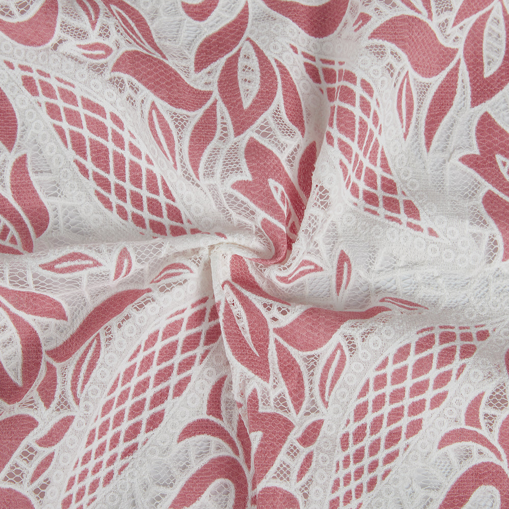 Polyester Flower Pattern Fabric - Kool Fabrics