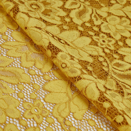 Nylon Flower Pattern Lace Fabric - Kool Fabrics