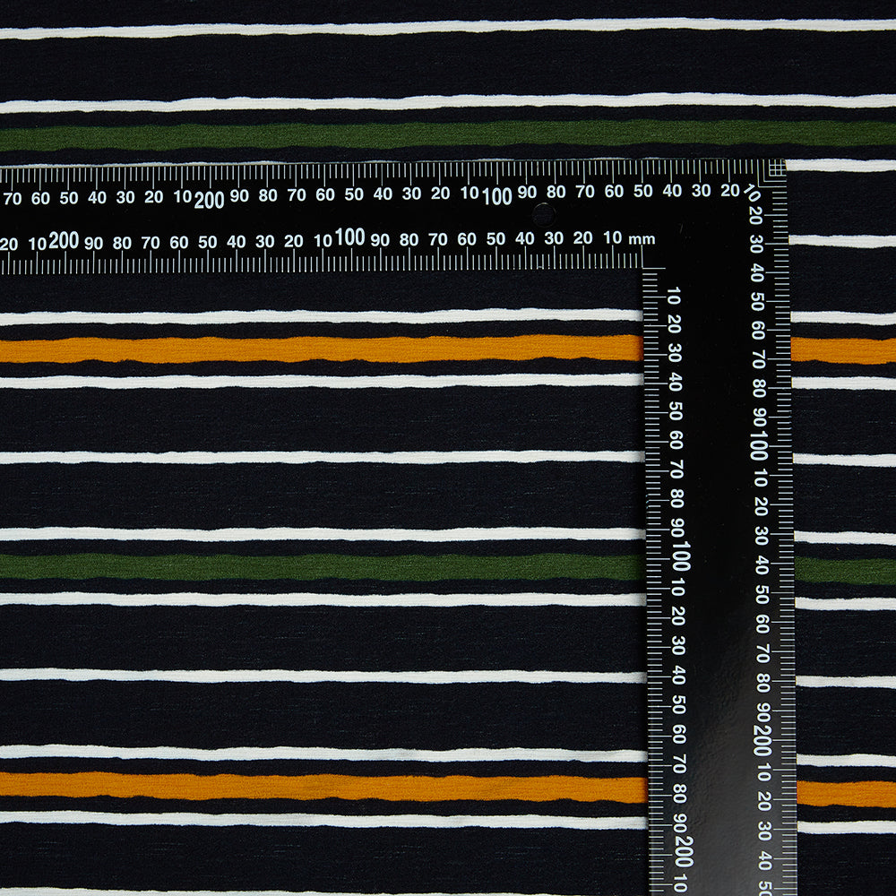 Polyester Stripes Pattern Chiffon Fabric - Kool Fabrics