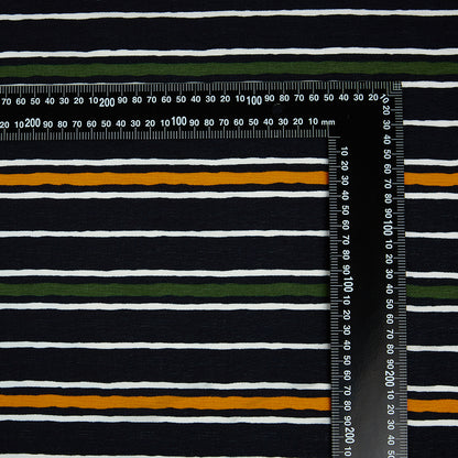 Polyester Stripes Pattern Chiffon Fabric - Kool Fabrics