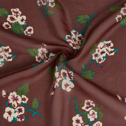 Polyester Flower Pattern ChiffonFabric - Kool Fabrics