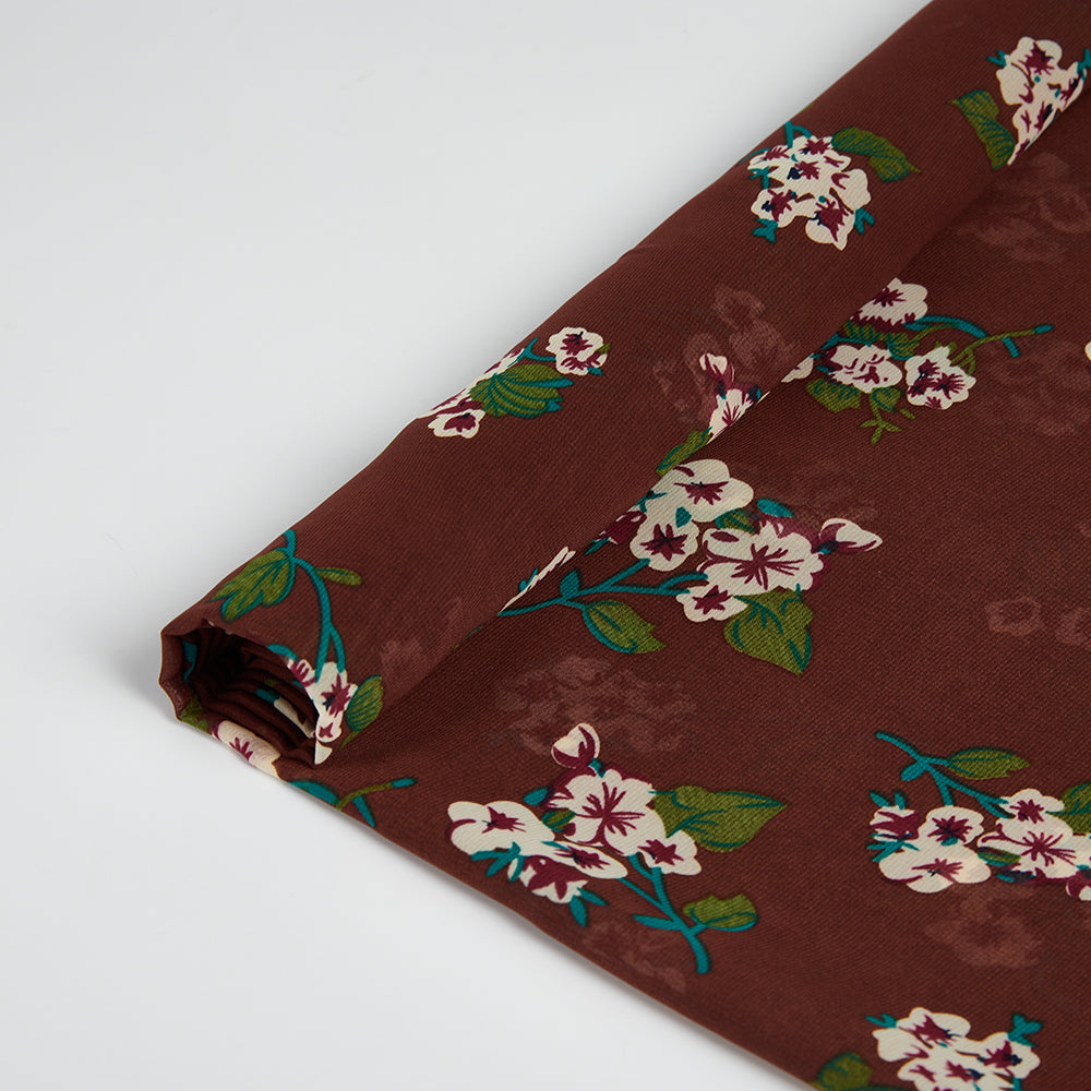 Polyester Flower Pattern ChiffonFabric - Kool Fabrics