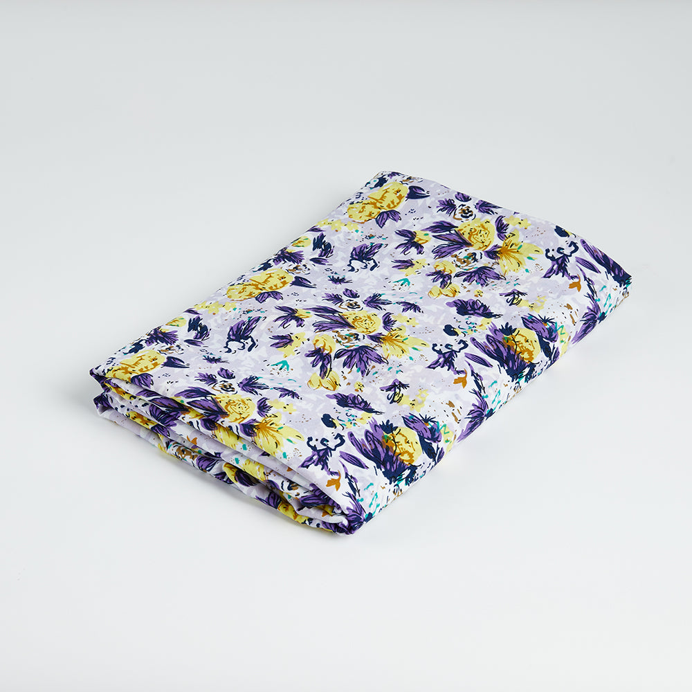 Polyester Flower Pattern-Chiffon Fabric - Kool Fabrics