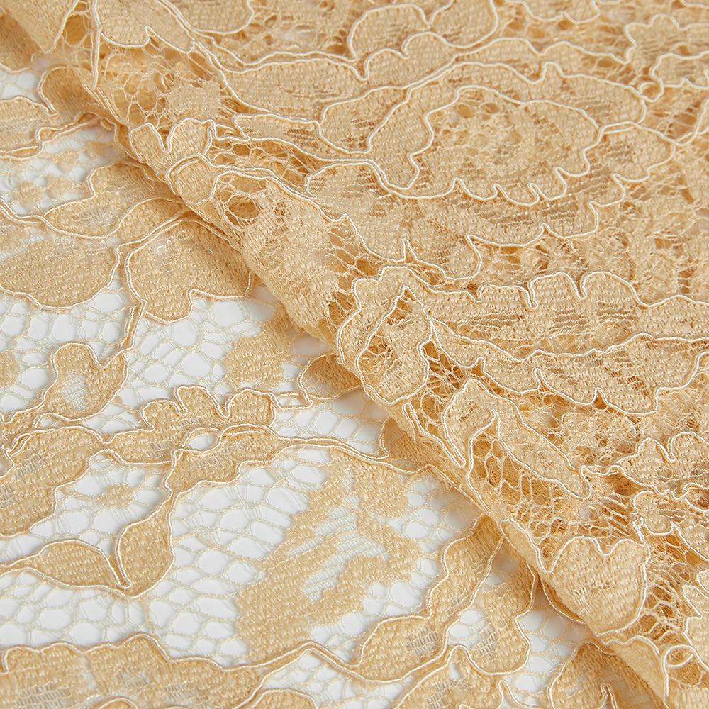 Nylon Flower Pattern Lace Fabric - Kool Fabrics