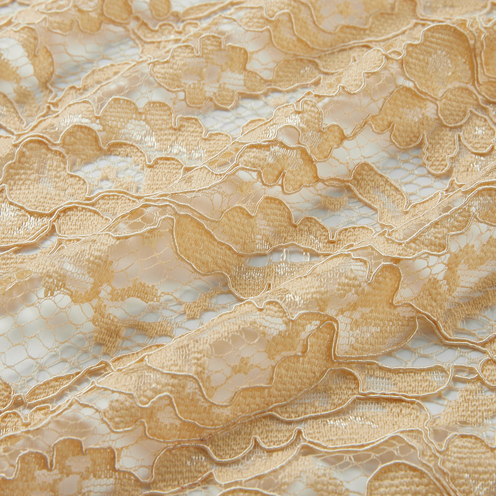 Nylon Flower Pattern Lace Fabric - Kool Fabrics