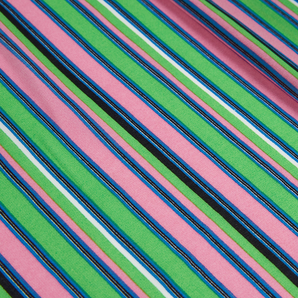 Polyester Stripes Pattern Chiffon Fabric - Kool Fabrics