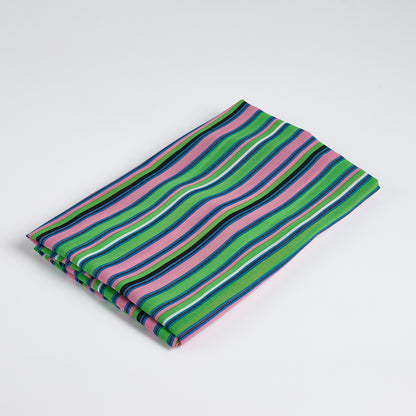 Polyester Stripes Pattern Chiffon Fabric - Kool Fabrics