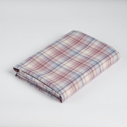 Polyester Check Pattern Twill Fabric