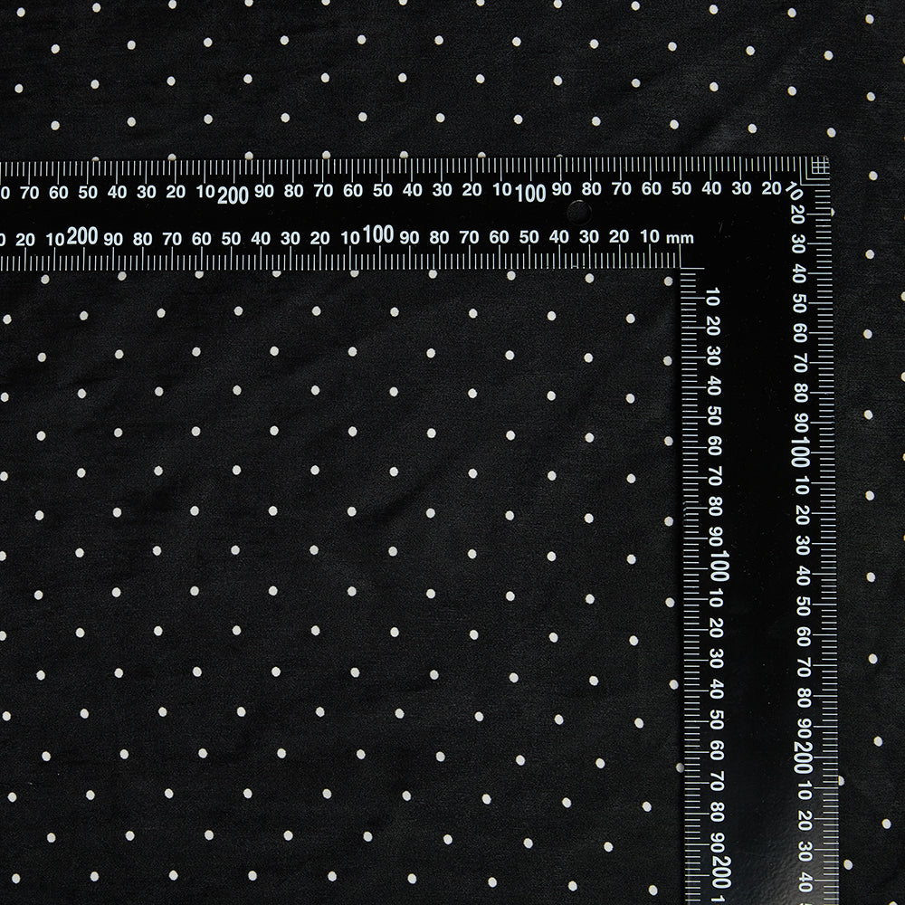 Polyester Dot Pattern Chiffon Fabric - Kool Fabrics