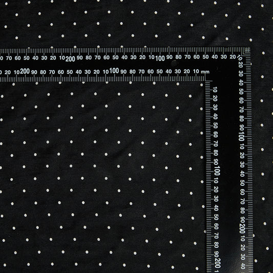 Polyester Dot Pattern Chiffon Fabric - Kool Fabrics