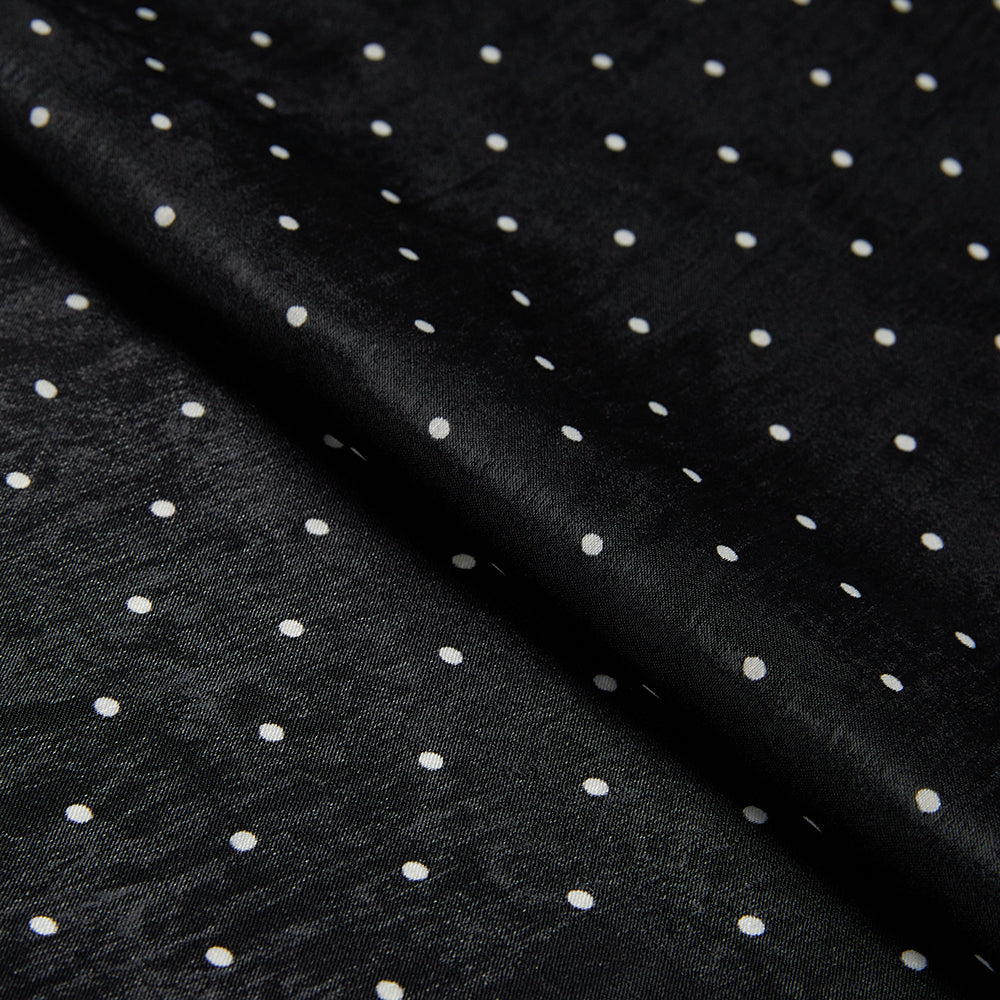 Polyester Dot Pattern Chiffon Fabric - Kool Fabrics