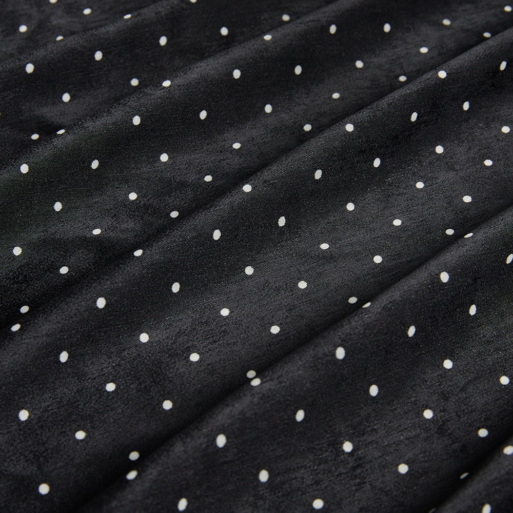 Polyester Dot Pattern Chiffon Fabric - Kool Fabrics