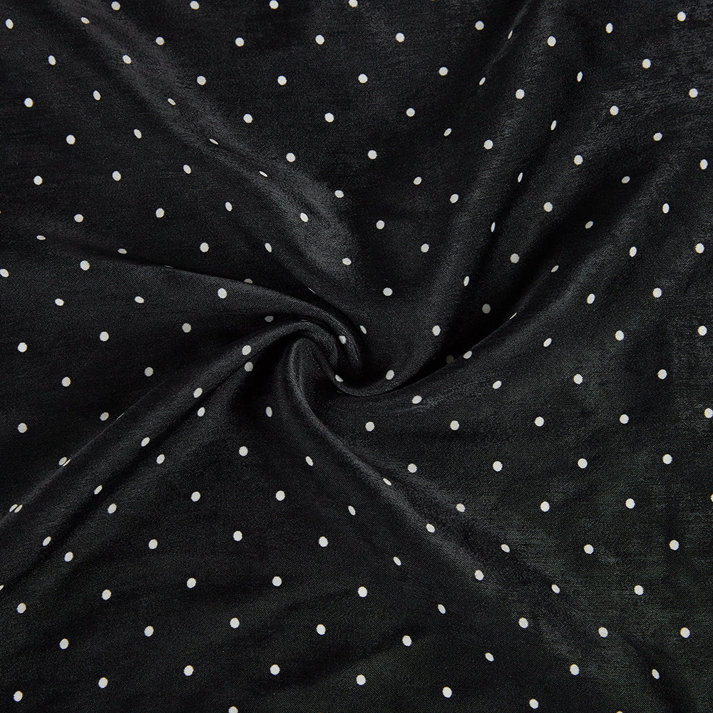 Polyester Dot Pattern Chiffon Fabric - Kool Fabrics