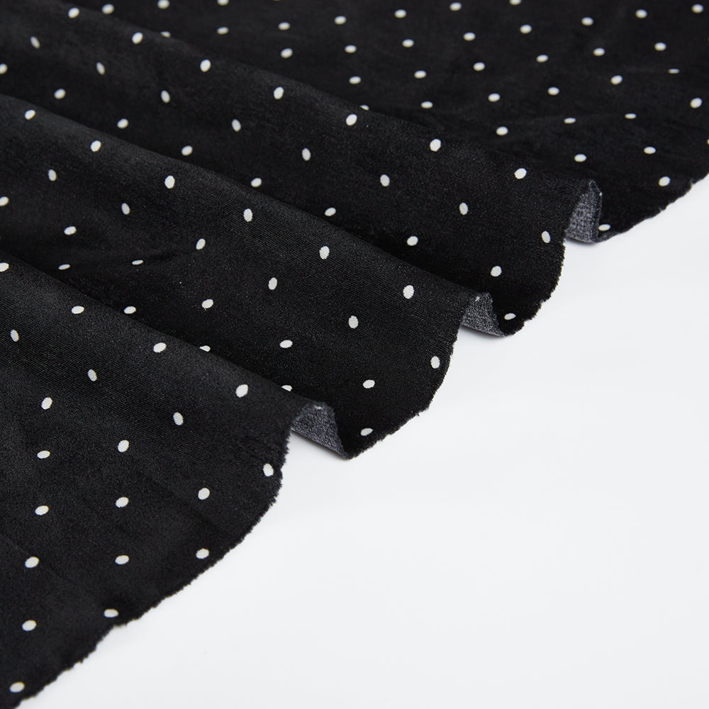 Polyester Dot Pattern Chiffon Fabric - Kool Fabrics