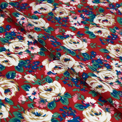 Polyester Flower Pattern Chiffon Fabric - Kool Fabrics