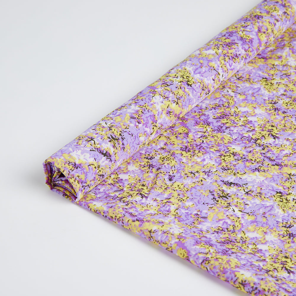 Polyester Flower Pattern Chiffon Fabric - Kool Fabrics