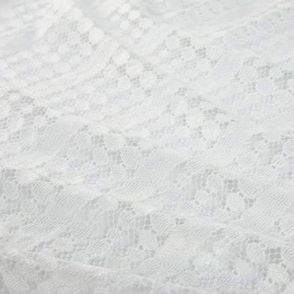 Polyester Dot Pattern Lace Fabric - Kool Fabrics